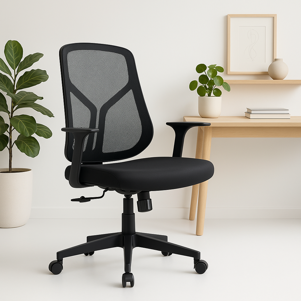 Silla Ergonómica Nova Mesh - Negra