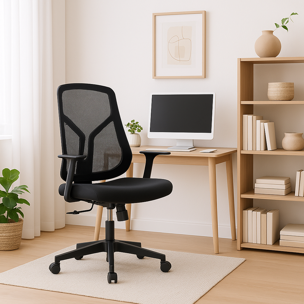 Silla Ergonómica Nova Mesh - Negra