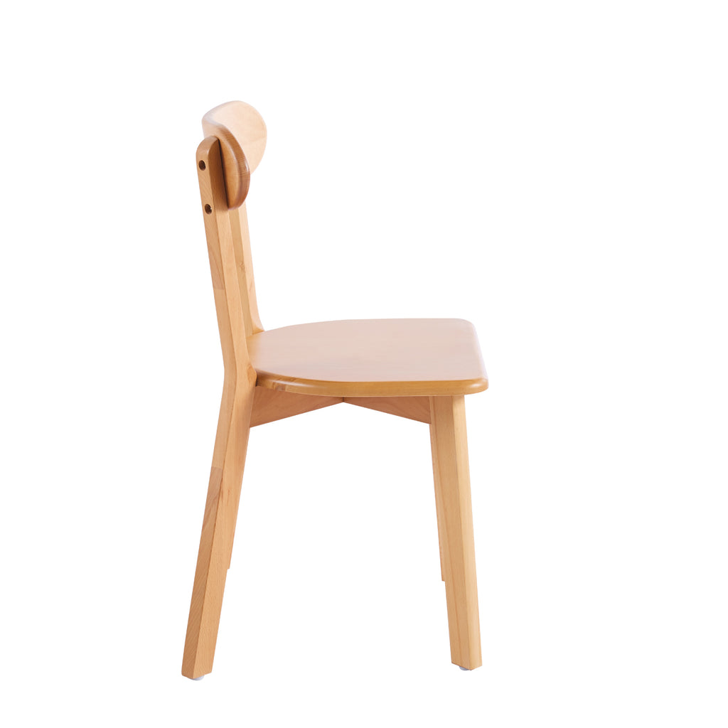 Pack de 2 Sillas Fresno de Madera - Natural
