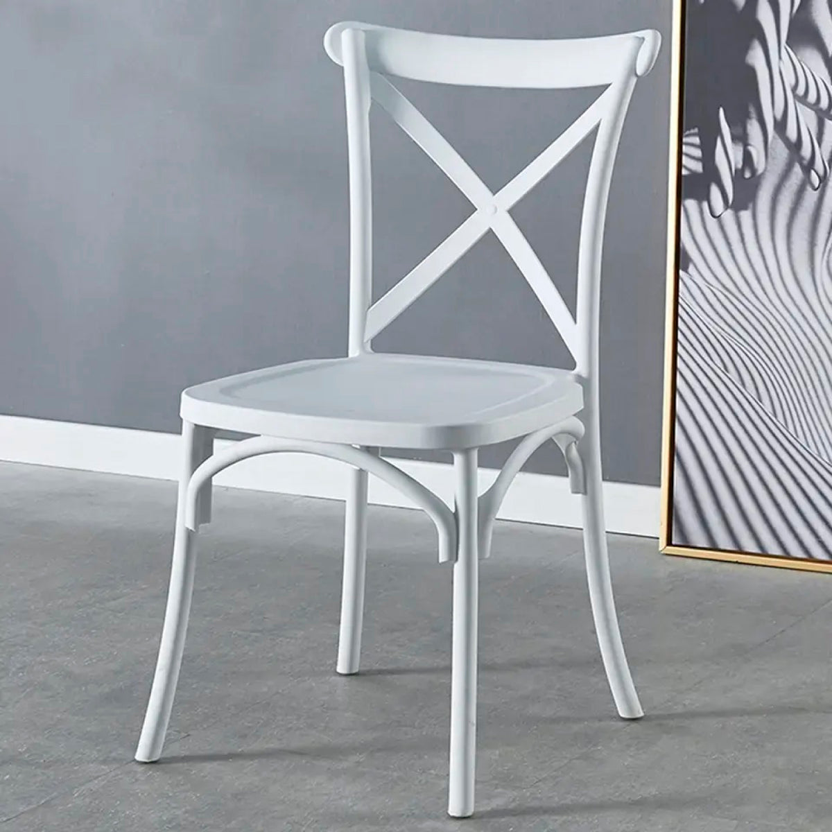 Silla Crossback - Blanca