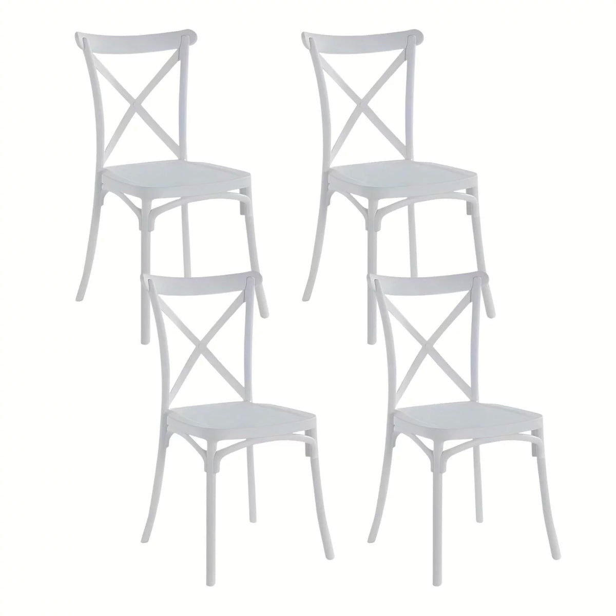 Silla Crossback - Blanca