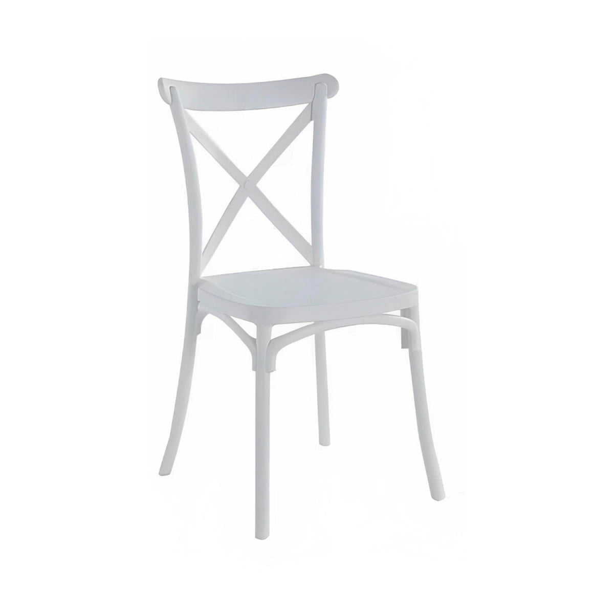 Silla Crossback - Blanca