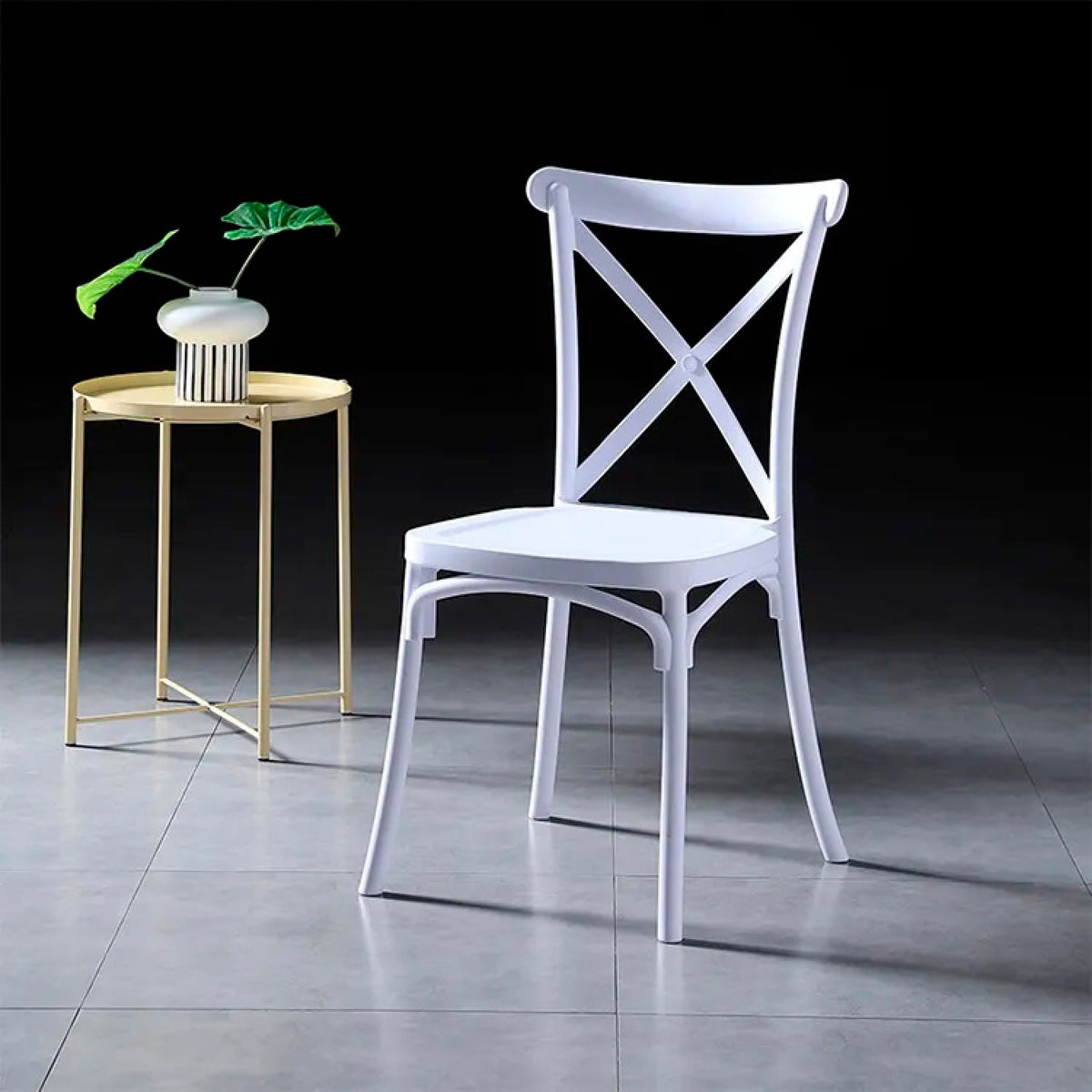 Silla Crossback - Blanca