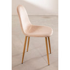 Pack de 4 Sillas Spoon Velvet - Beige oscuro