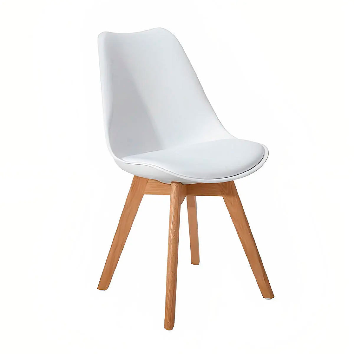 Pack de 4 Sillas Tulip Acolchada - Blanca