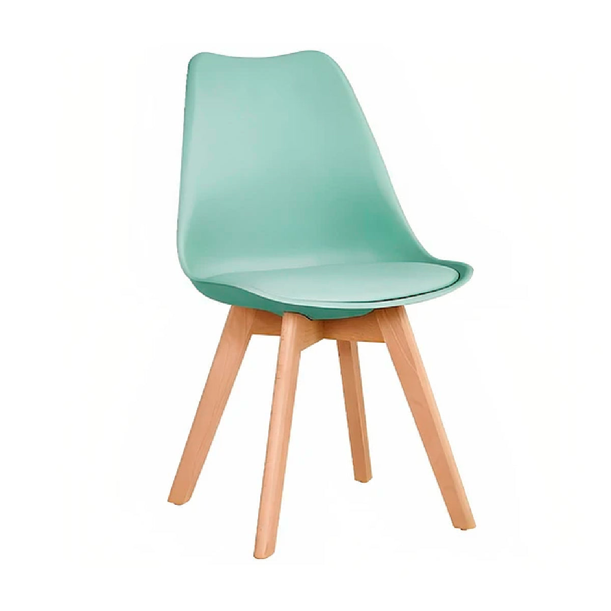 Pack de 4 Sillas Tulip Acolchada - Menta