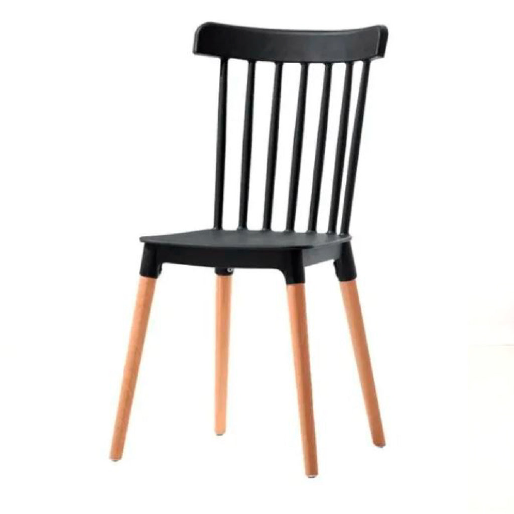 Pack de 4 Sillas Windsor - Negra
