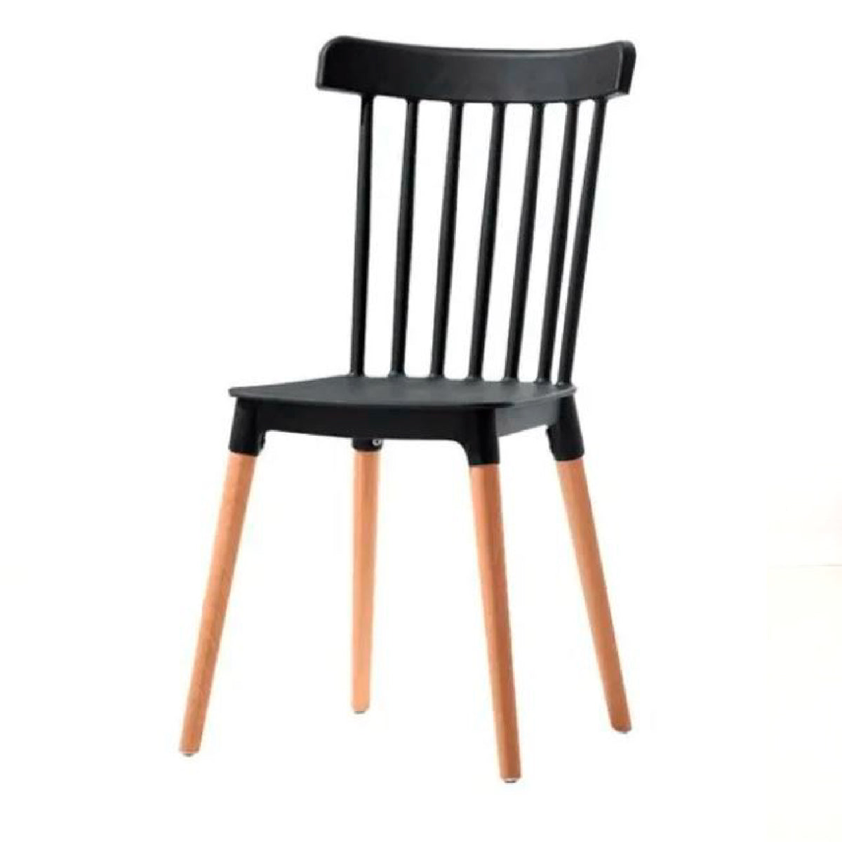 Pack de 4 Sillas Windsor - Negra