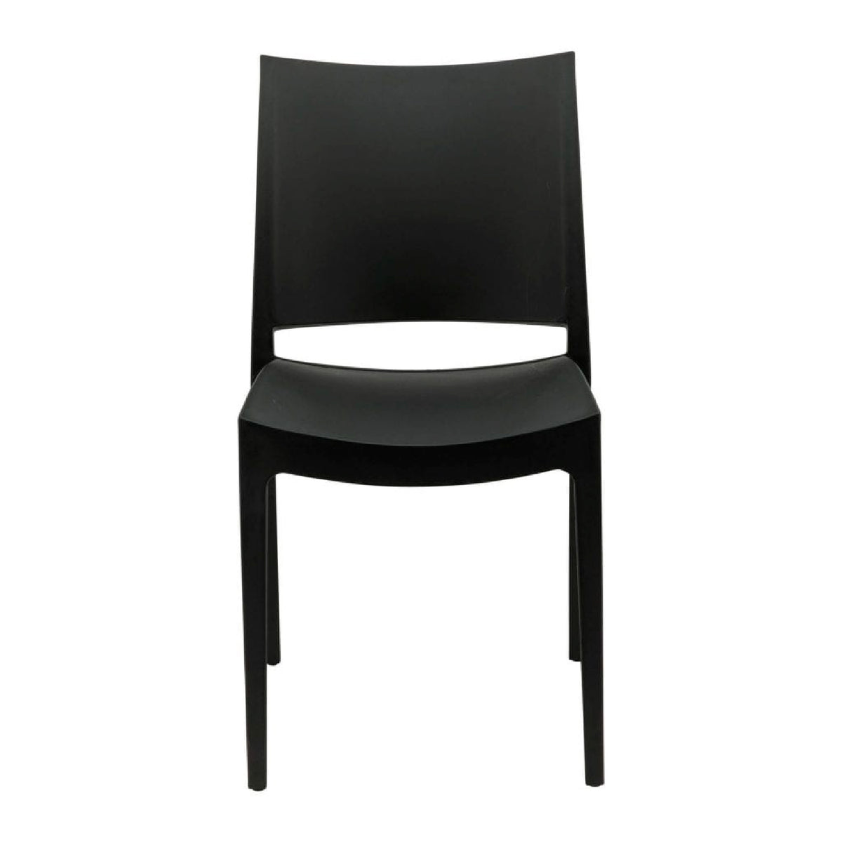 Silla de Exterior y Restaurant - Negra