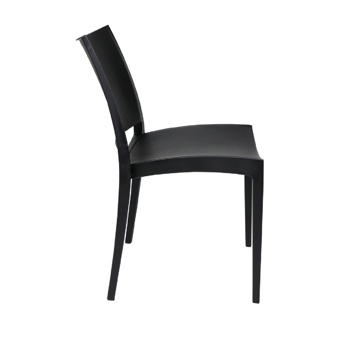 Silla de Exterior y Restaurant - Negra