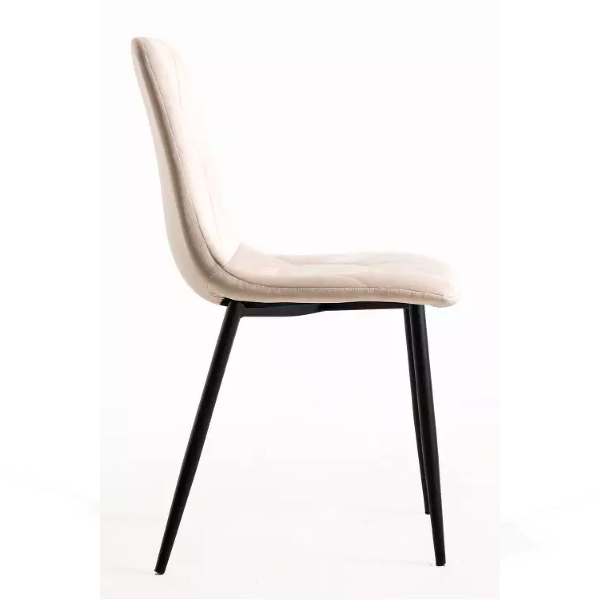 Pack de 4 Sillas Macron Terciopelo - Beige