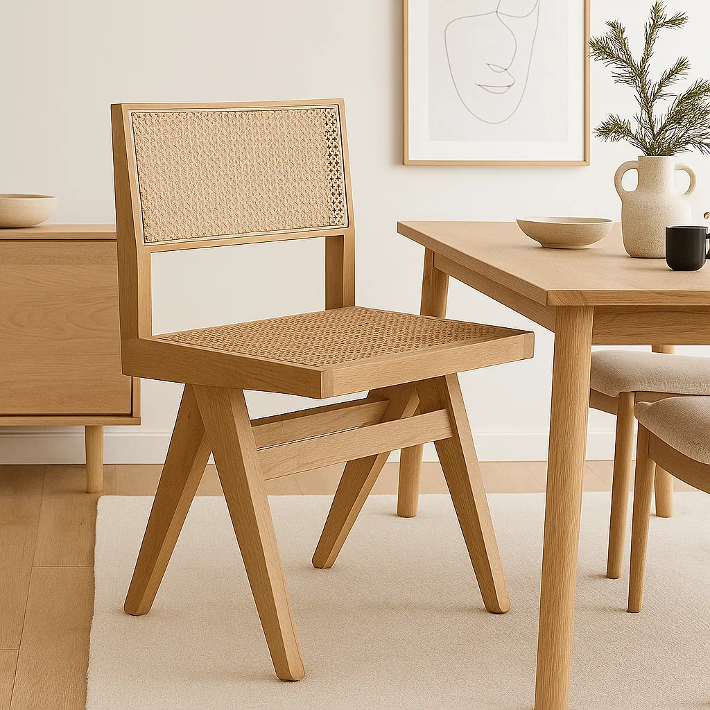 Pack de 2 Sillas Savia de Rattan - Natural
