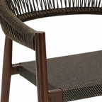 Silla de Terraza Douce - Aluminio y Rattan