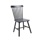 Pack de 2 Sillas Windsor Madera - Negra