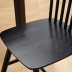 Pack de 2 Sillas Windsor Madera - Negra