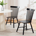 Pack de 2 Sillas Windsor Madera - Negra