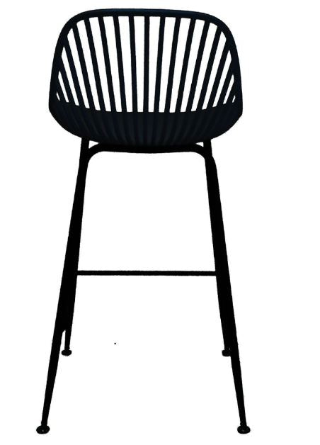 Pack de 2 Taburetes Tropea 77 cm - Negro
