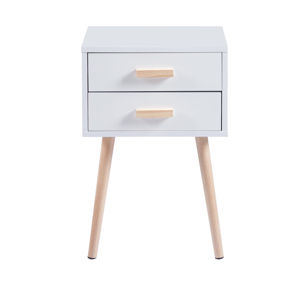 Velador Eames Doble Blanco