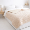 Quilt Velvet Termico Sherpa Crema King