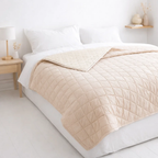 Quilt Velvet Termico Sherpa Crema King