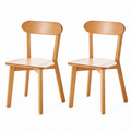 Pack de 2 Sillas Fresno de Madera - Natural