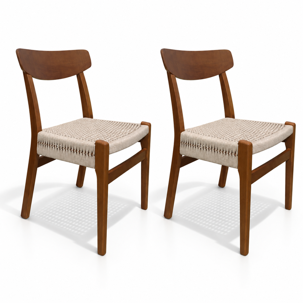 Pack de 2 Sillas Koda Madera - Natural