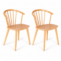 Pack de 2 Sillas Lykke de Madera - Natural