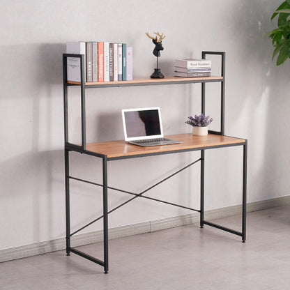 Escritorio Mons Iron Line 1 Repisa Natural