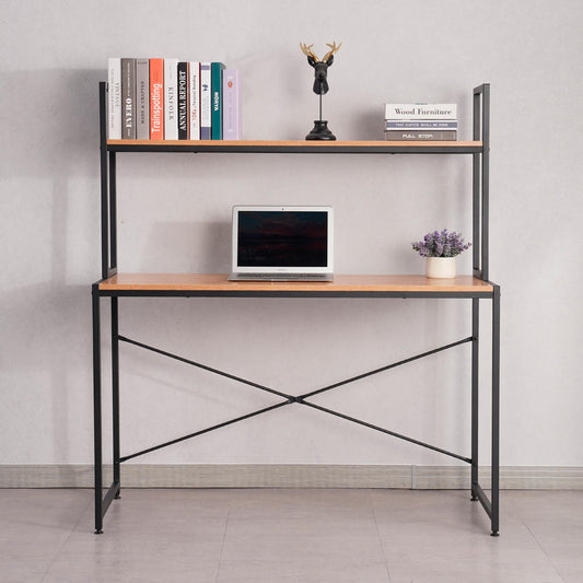 Escritorio Mons Iron Line 1 Repisa Natural