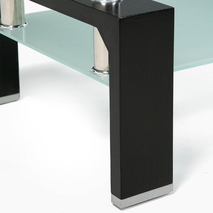 Mesa De Centro Mons Prisma Negro