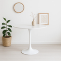 Mesa Tulip 80 cms MDF - Blanca