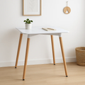 Mesa Eames Cuadrada MDF 80 cms - Blanca para el hogar, disponible en Mons
