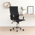 Silla Ejecutiva Luxor Cuero Sintético - Negro