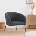 Sillón Arko de Terciopelo - Gris