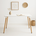 Mesa Eames Rectangular MDF 120x80 cms - Blanca