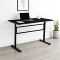 Escritorio de trabajo con altura regulable standing desk - Negro para el hogar, disponible en Mons