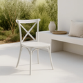 Silla Crossback - Blanca para el hogar, disponible en Mons