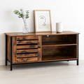 Rack de TV Rustik Madera Oscura Walnut