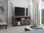 Mesa Para Tv Luk, Chocolate, con Espacio Para Televisor de Hasta 60 Pulgadas - vista 3