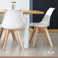 Pack de 4 Sillas Tulip Acolchada - Blanca para el hogar, disponible en Mons