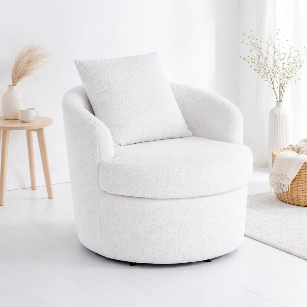Sillón Giratorio Teddy Comfort 360°