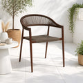Silla de Terraza Douce - Aluminio y Rattan para el hogar, disponible en Mons