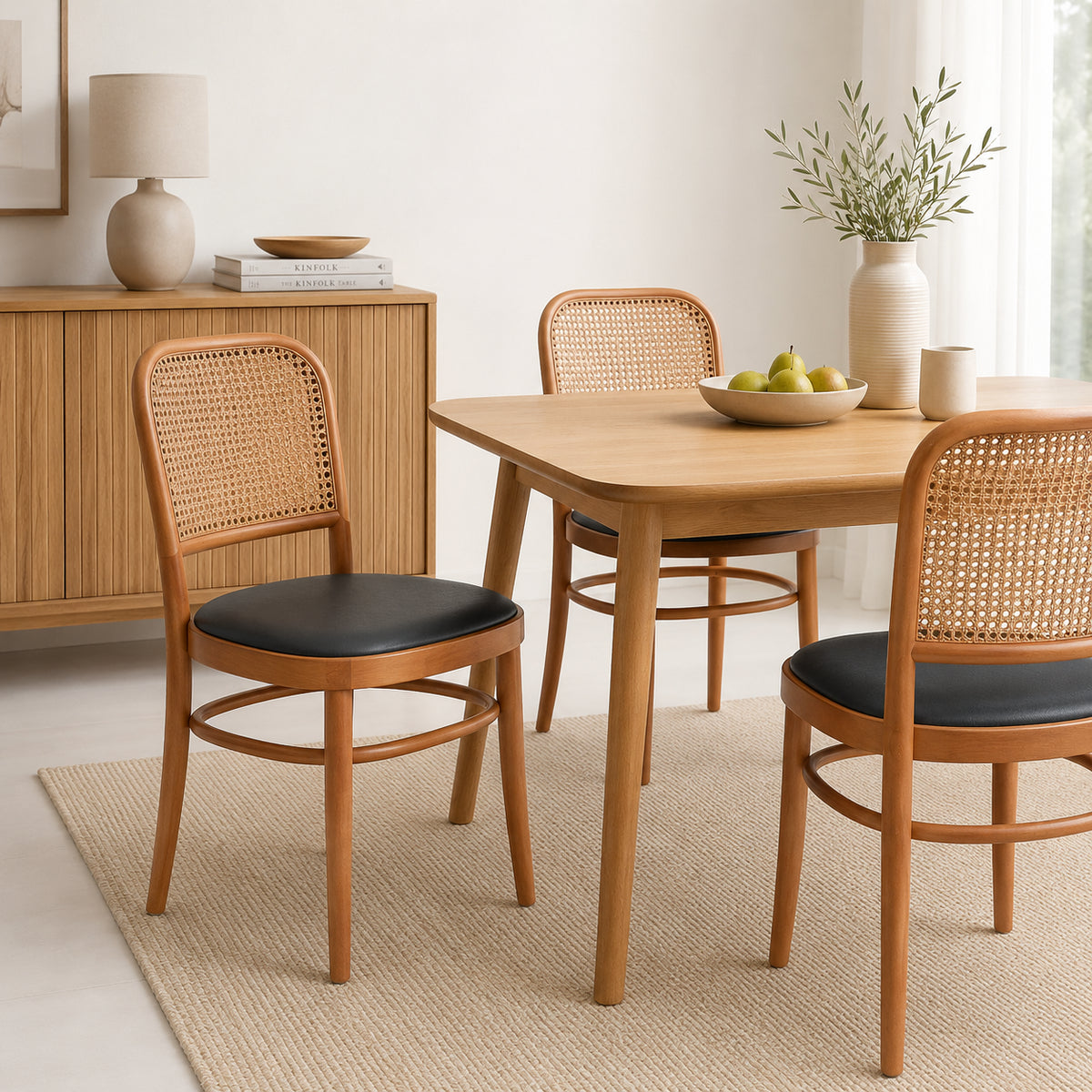 Silla de comedor Hono 44X48x86 para el hogar, disponible en Mons