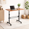 Mesa escritorio ajustable Vinna 80x40x74 para el hogar, disponible en Mons