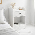 Velador Luma Mini con Enchufe Integrado Compacto - Blanco para el hogar, disponible en Mons