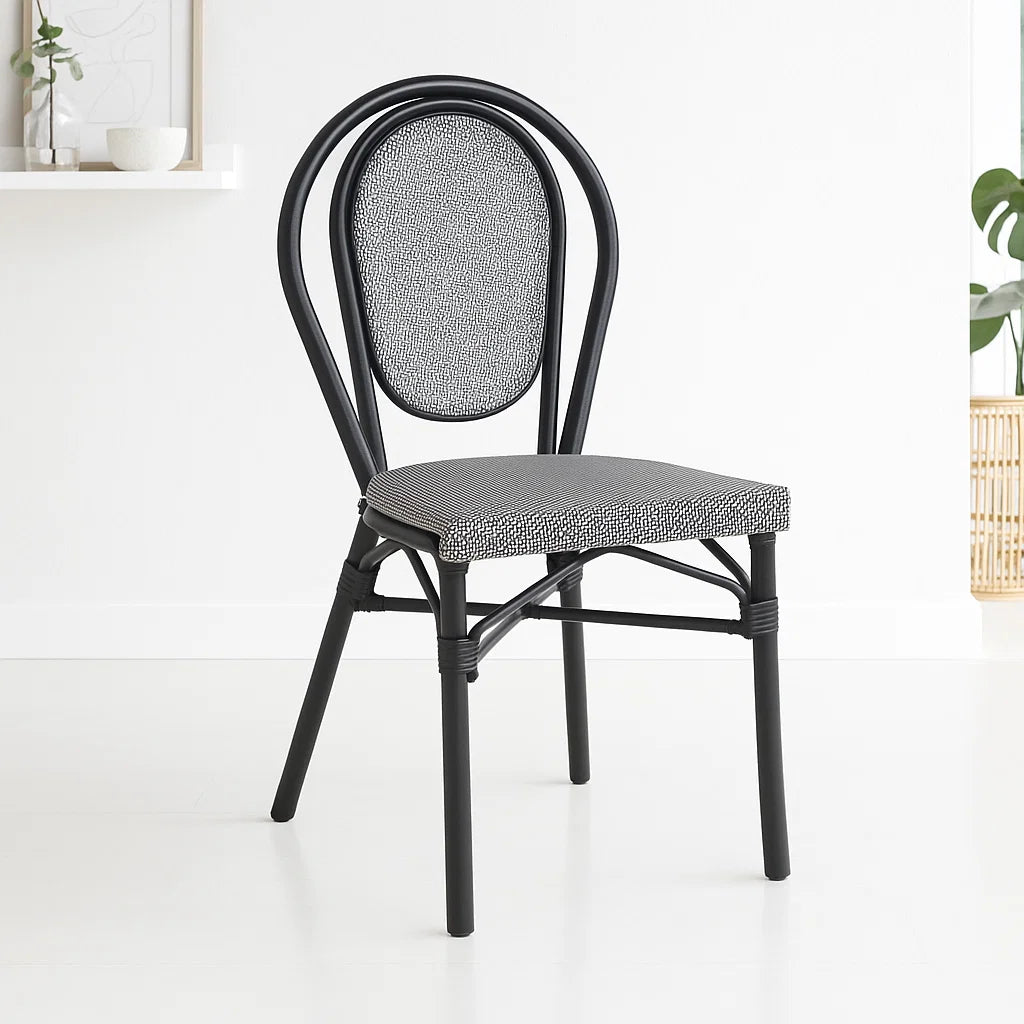 Silla Provence Parisina Rattan - Gris Claro para el hogar, disponible en Mons