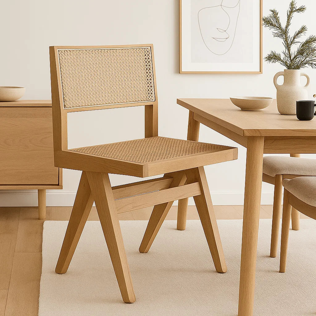 Pack de 2 Sillas Savia de Rattan - Natural para el hogar, disponible en Mons