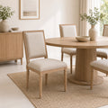 Pack de 2 Sillas de comedor Mazga 58x52x98 para el hogar, disponible en Mons