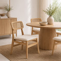 Pack de 2 Sillas de comedor Loke 46x54x86 para el hogar, disponible en Mons