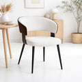 Pack de 2 Sillas KLOPS Velvet - Blanca para el hogar, disponible en Mons